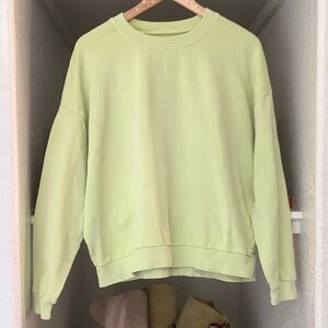 HPx2 💛 Madewell Light Green Crewneck Sweatshirt